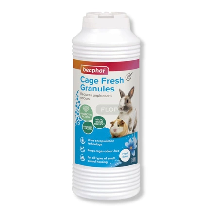 Granulki neutralizujące zapach Cage Fresh Beaphar 600g