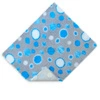 Vetbed® Non-Slip S (50x75cm) -  turkusowe koła na szarym tle