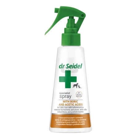 Dr Seidel Spray do skórnych infekcji grzybiczych, bakteryjnych i na pododermatitis dla świnek morskich