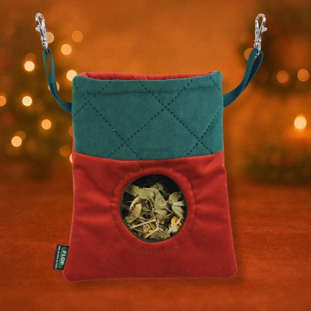 Mały świąteczny paśnik dla świnek morskich 2025