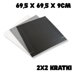 Dno 69,5x69,5x9 cm do klatki 2x2 – Cavia Creative BASIC Line