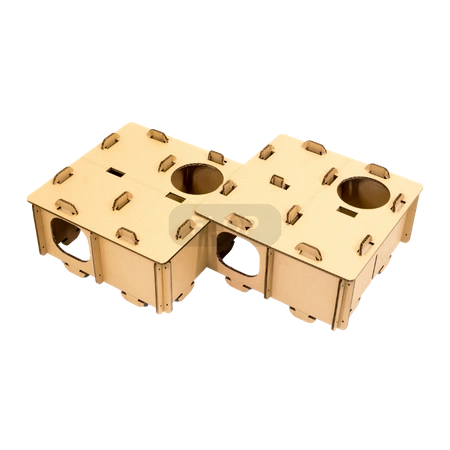 Modułowy labirynt FLOP dla świnek morskich