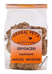 Gryzaki melisowe dla świnki morskiej 140g