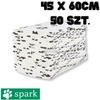 Spark  Podkłady jednorazowe pod VetBed 45x60 cm 50 szt. dla świnki morskiej
