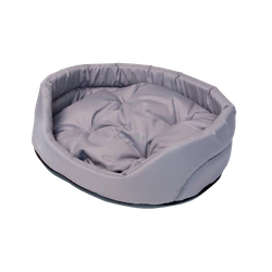 Duże tekstylne legowisko z wyciąganą poduchą