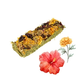 TIVO Baton Ziołowy z Nagietkiem i Hibiskusem dla Świnek Morskich 45g