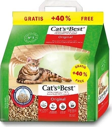 PROMOCJA Żwirek zbrylający do kuwety Cats Best Original (Eko Plus) 5+2l GRATIS