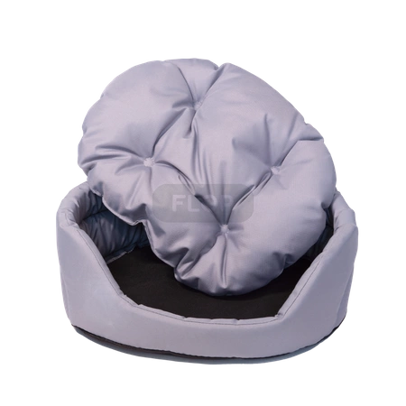 Duże tekstylne legowisko z wyciąganą poduchą