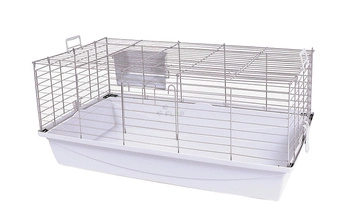 klatka dla świnki morskiej 100cm x 55cm x h 44cm szara