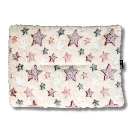 Świąteczny materacyk dla świnek morskich w gwiazdki