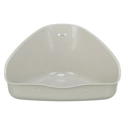 Kuweta narożna duża TRIXIE kolor szary