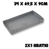 Dno 34x69,5x9 cm do klatki 2x1 – Cavia Creative BASIC Line