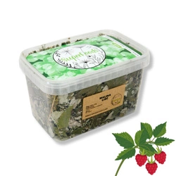 Malina (Rubus idaeus folium L.) liść 100g / pudełko 1200ml dla świnki morskiej