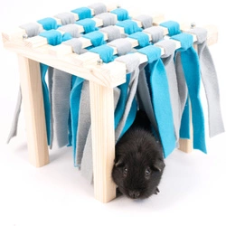 Fleece Forest FLOP - zabawka i kryjówka dla świnek morskich