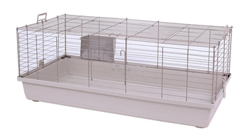 Klatka dla świnki morskiej 120cm x 59cm x 47cm szara