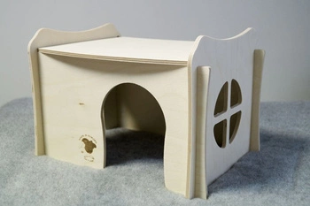 Domek z otwieranym dachem dla świnki morskiej