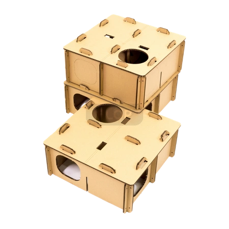 Modułowy labirynt FLOP dla świnek morskich