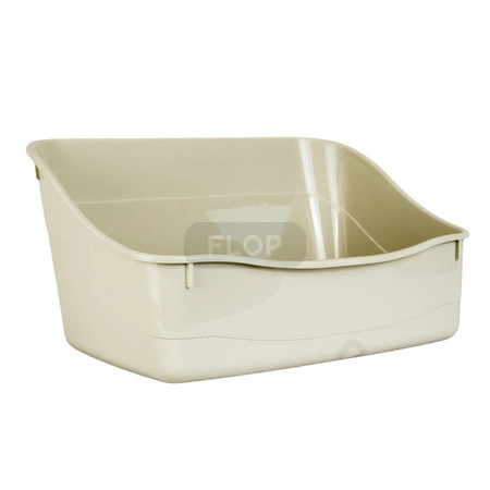 Prostokątna kuweta z możliwością podwieszenia na ściance klatki