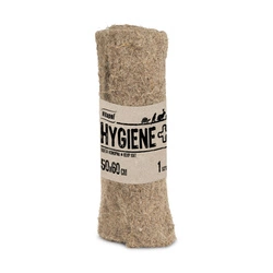 HYGIENE+ Mata konopna z WEŁNĄ 50×60 cm dla królików i gryzoni
