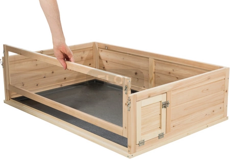 Wybieg domowy / drewniana klatka dla świnek morskich