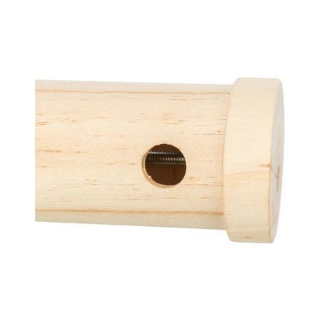 Drewniany snackroll dla małych zwierząt