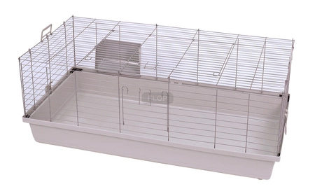 Klatka dla świnki morskiej 120cm x 59cm x 47cm szara