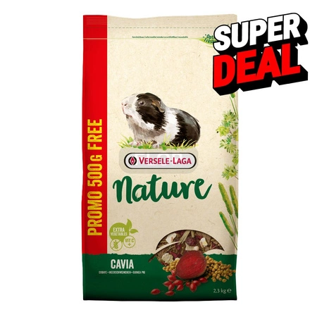 1,8kg + 500g GRATIS Versele Laga Cavia Nature