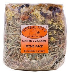 Siano z ziołami dla świnki morskiej 300g Herbal Pets