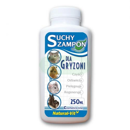 Suchy szampon dla świnki morskiej Natural Vit 250ml